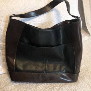 Tignanello genuine leather handbag. New condition!